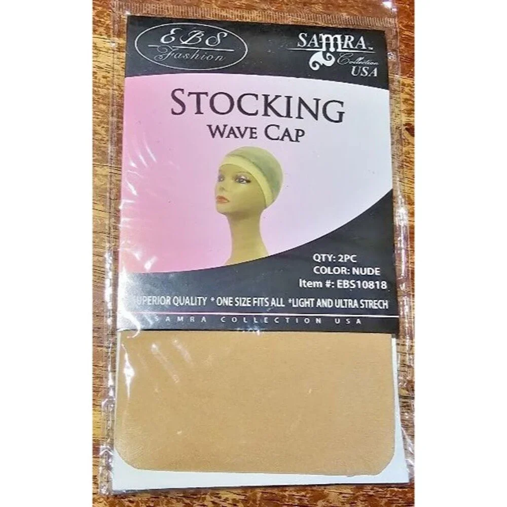 EBS Fashion Samra Collection Nude Stocking Wave Cap Item #EBS10818 2 pc One Size